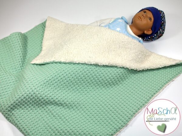 Babykuscheldecke Teddy – Bild 4