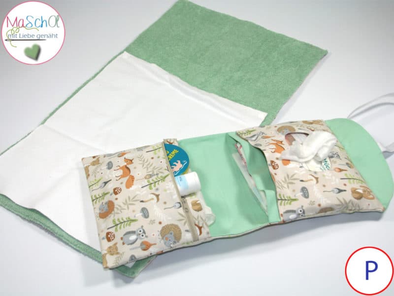 Windeltasche plus Wickelunterlage