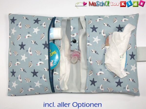 Wickeltasche Windeltasche maritim