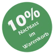 10 Prozent Rabatt