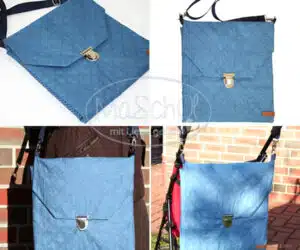 Wickelunterlage als Schultertasche für unterwegs