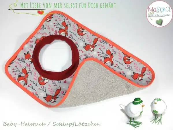 Baby-Halstuch Schlupflaetzchen