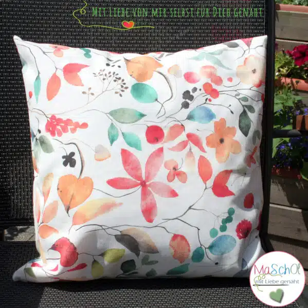 Kissen Dekor Blüten