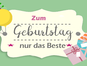 Gutschein zum Geburtstag