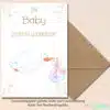 Zum Baby herzlichen Glückwunsch