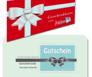 Geschenkgutschein von Maschol