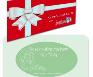 Geschenkgutschein Mama