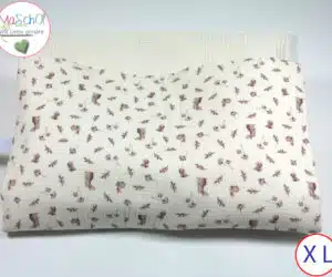 Wickelunterlage plus Wickeltasche Musselin Hase