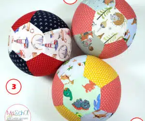 Luftballonhuelle aus Stoff 118