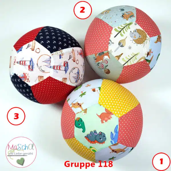 Luftballonhuelle aus Stoff 118