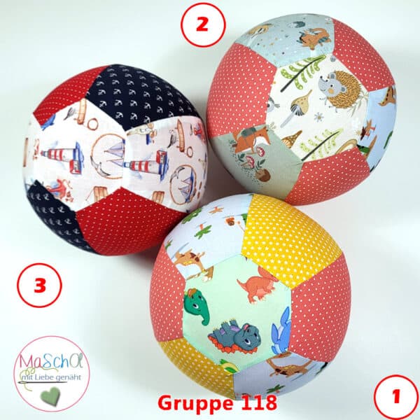 Luftballonhuelle aus Stoff 118