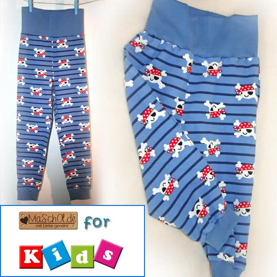 Pumphosen - Kinderpumphosen aus Jerseystoff – Bild 2