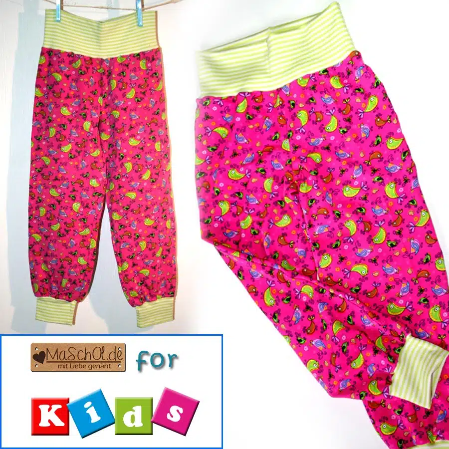 Pumphosen - Kinderpumphosen aus Jerseystoff – Bild 3