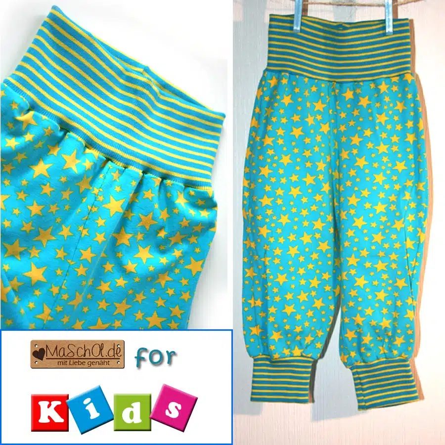 Pumphosen - Kinderpumphosen aus Jerseystoff – Bild 4