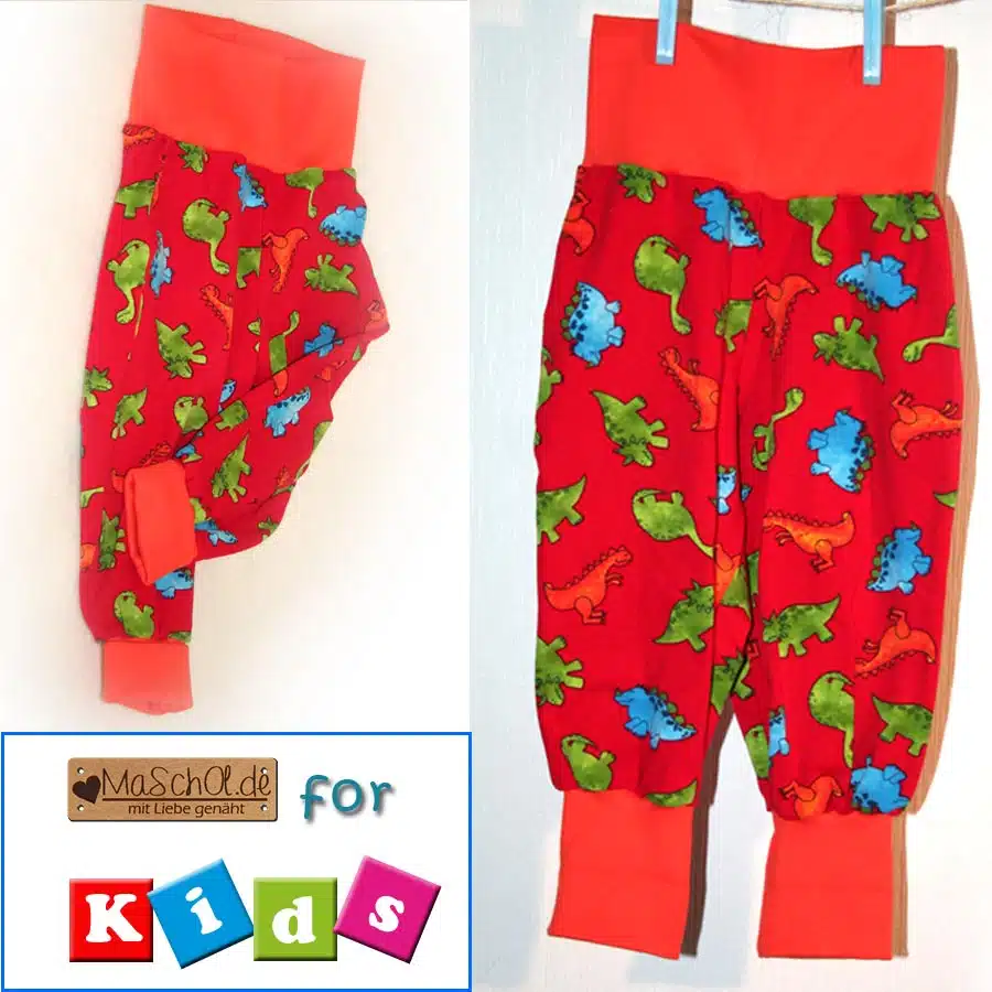 Pumphosen - Kinderpumphosen aus Jerseystoff – Bild 5