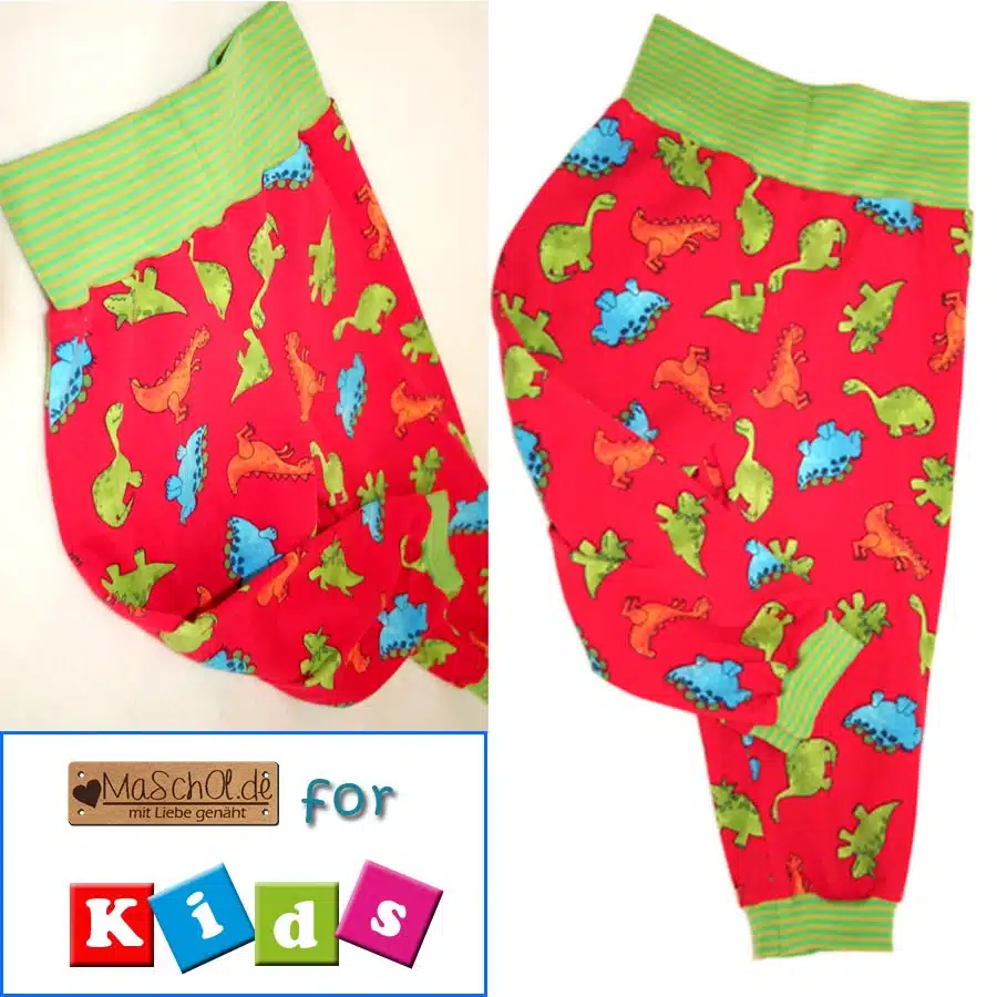 Pumphosen - Kinderpumphosen aus Jerseystoff – Bild 6