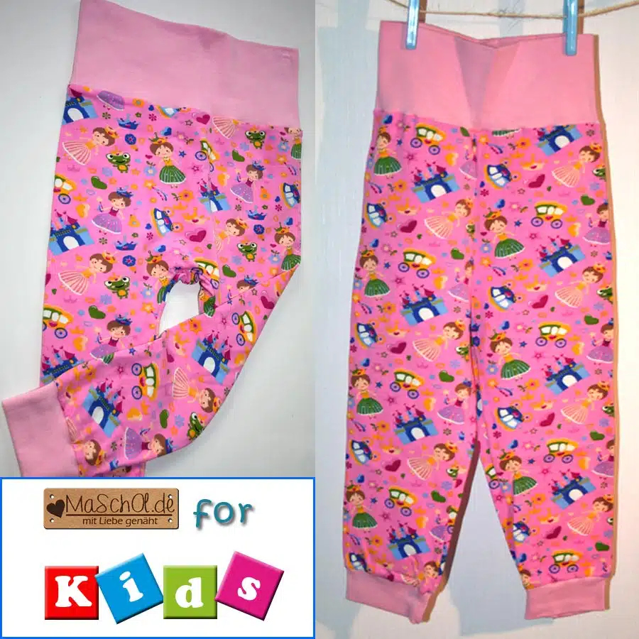 Pumphosen - Kinderpumphosen aus Jerseystoff – Bild 10